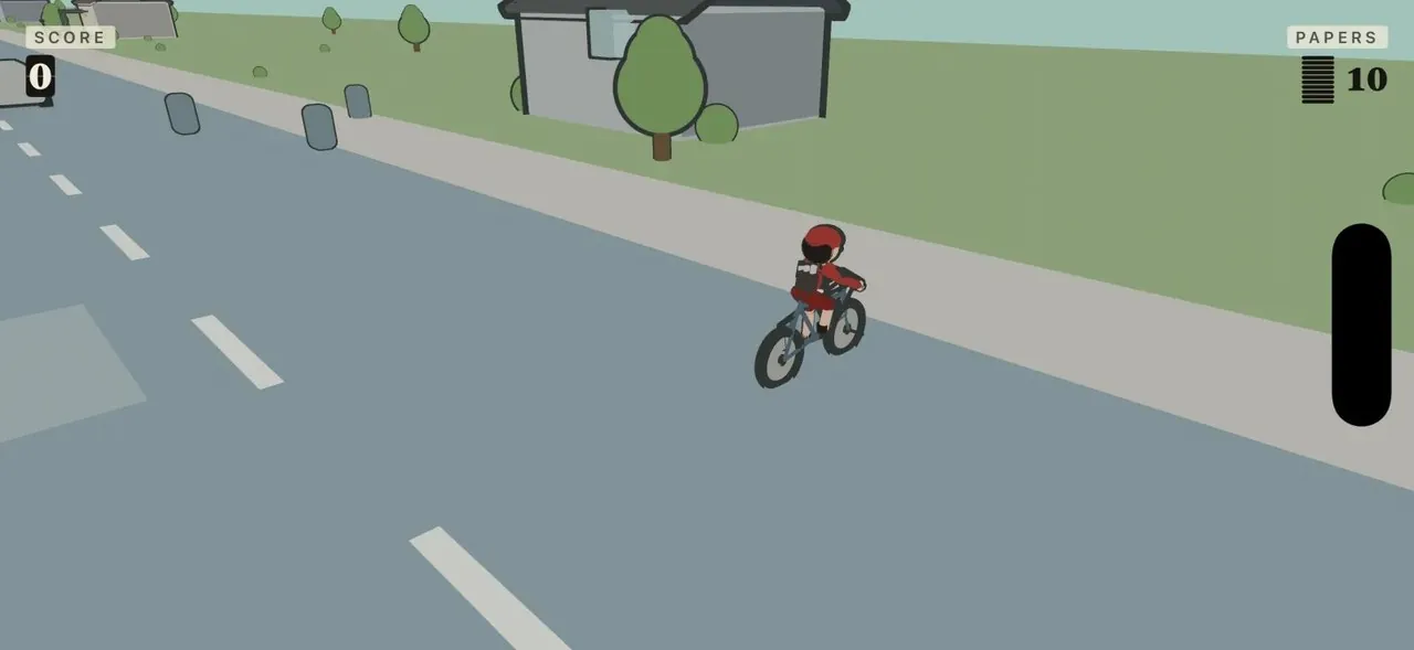 The July Fable attempt: a grey-box street and a sideways bicycle