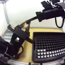 Training frame with brightness jitter