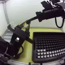 Training frame with hue jitter