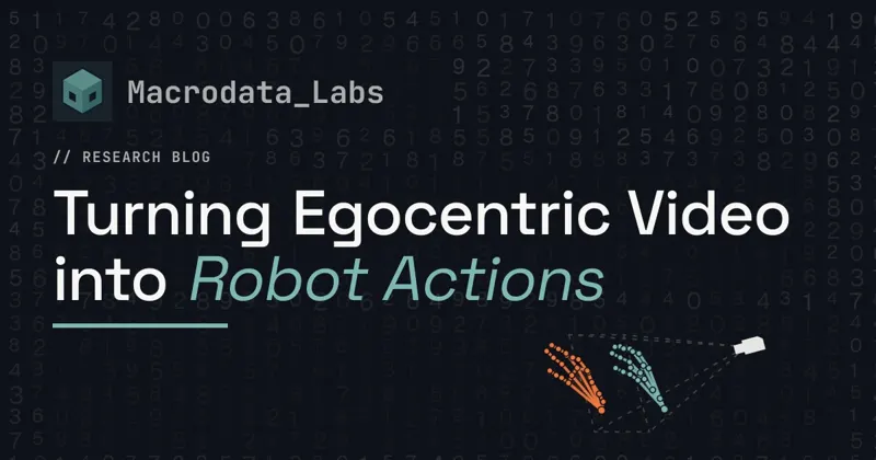 Turning Egocentric Video into 3D Hand Actions