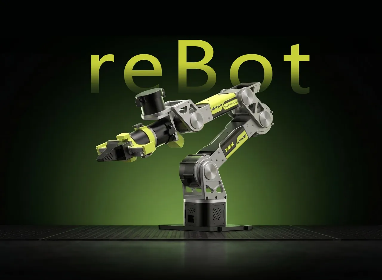 reBot-DevArm Deep Read: 96 STEP Files, a Screw-Level BOM and an Overnight VLA Loop