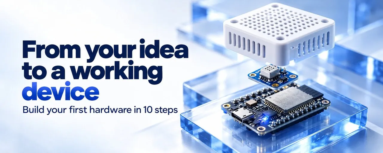 Build Your Own Working Hardware in 10 Steps: An ESP32-C3 Temperature and Humidity Monitor