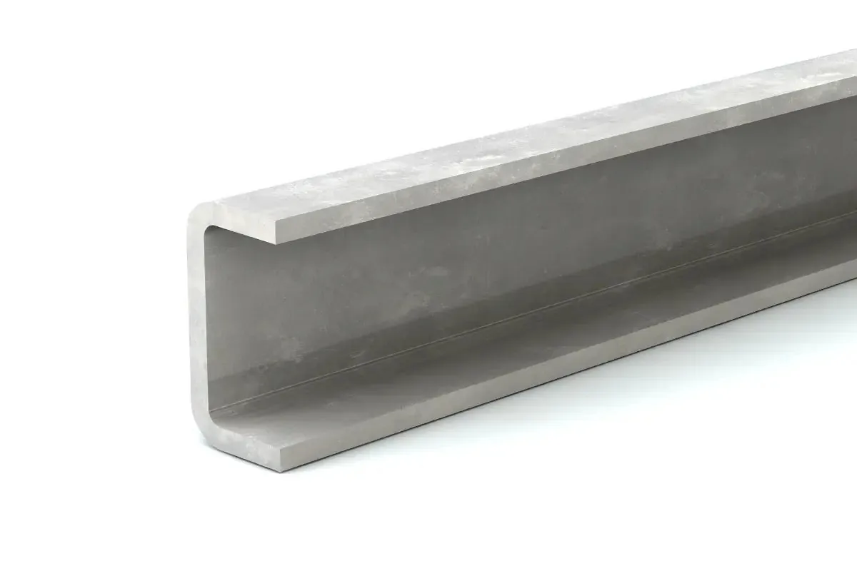 Heavy Duty Linear Rail HVR-S-1000 - Steel U-Channel 1000mm for Hevi-Rail Linear Guide Roller HVB-053
