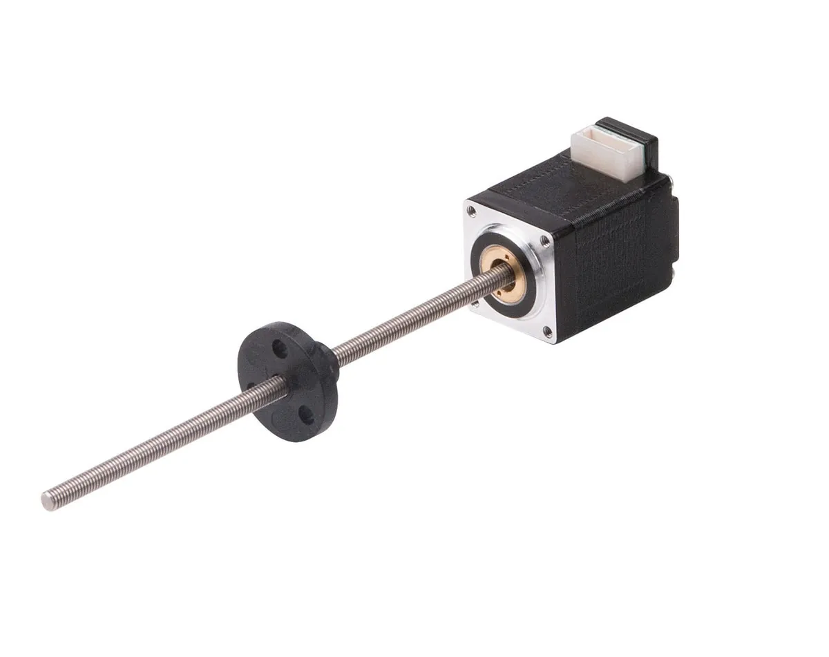 Lead Screw Actuator LE081K-E03006-50-AR0-0-040 External Nut NEMA 08 Motor, Length: 50mm