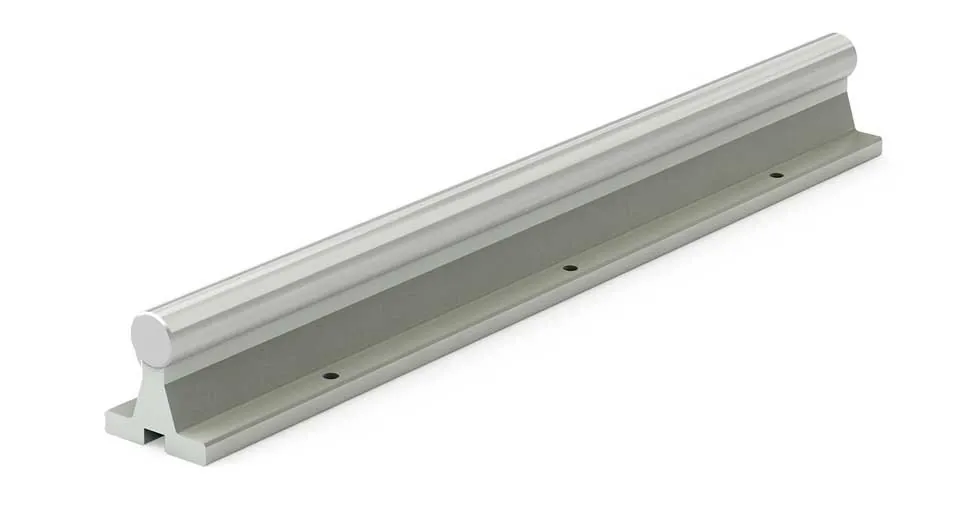 Linear Shaft on Rail - Carbon Steel SRAM16-0300-SL Diameter: 16mm Length: 300mm