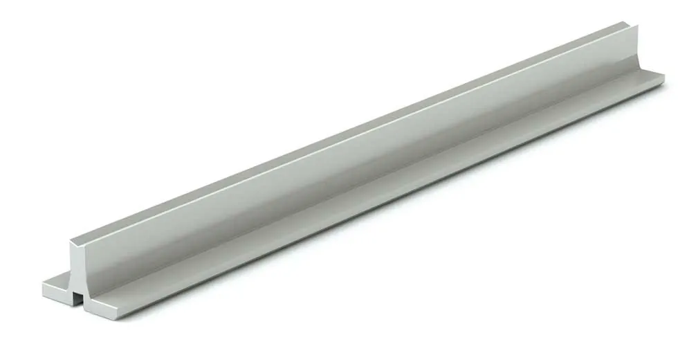 Linear Support Rail for 12mm Shafts - Aluminum SRM12-0360-SL Length 360mm