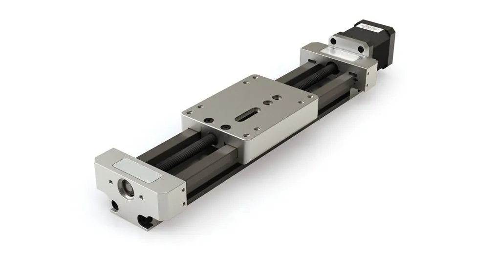 Lead Screw Linear Slide Actuator UGT040D-A10-0140-LS1ZF-AG21-0 NEMA 17 Motor Mount Length: 140mm