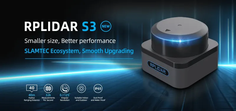 Slamtec RPLIDAR S3 2D TOF LiDAR