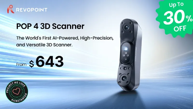 Revopoint POP 4 3D Scanner