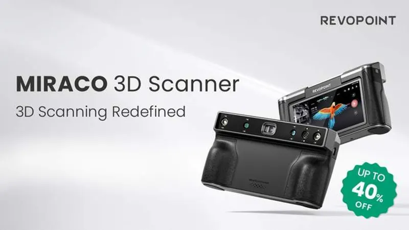 Revopoint MIRACO 3D Scanner-All in one Scanning