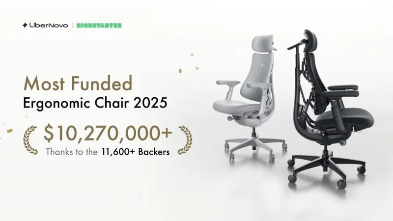 LiberNovo Omni - World's First Dynamic Ergonomic Chair