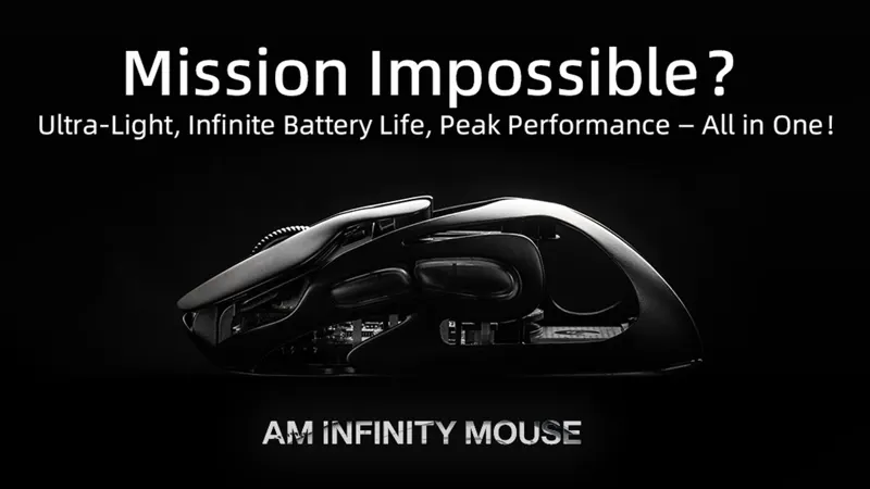 Angry Miao: Ultra-Light, Infinite Battery, Pro Gaming Mouse