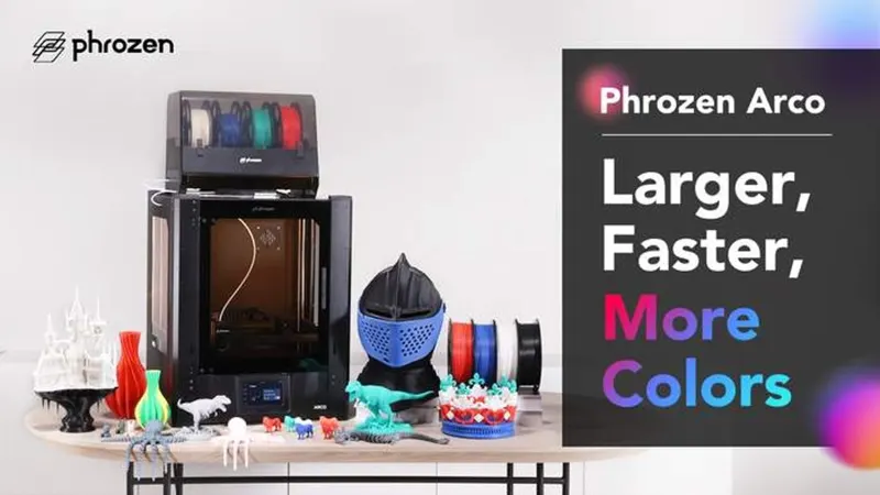 Phrozen Arco 3D Printer - Larger, Faster, More Colors