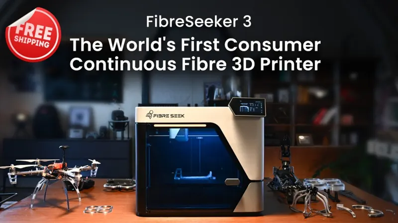 FibreSeeker 3-the First Consumer Continuous Fibre 3D Printer