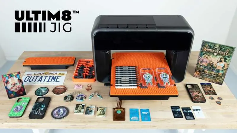 ULTIM8 JIG - Print Bed Alignment System for EufyMake E1