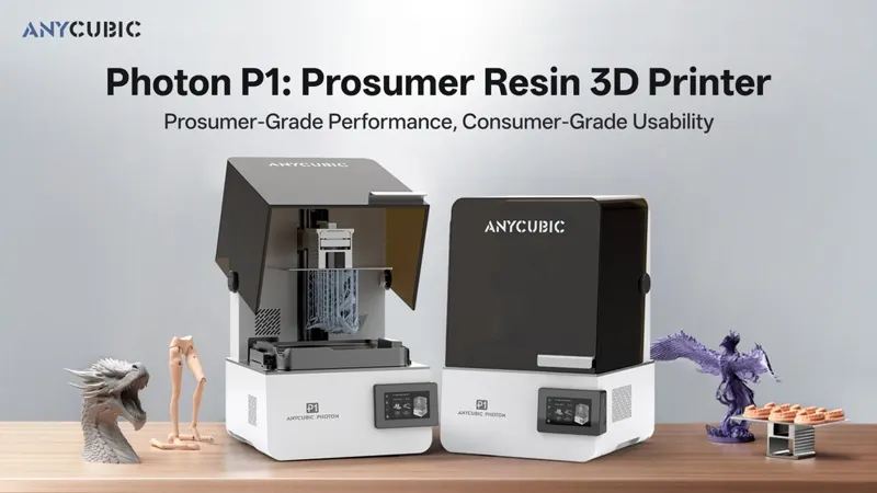 Anycubic P1: Industrial Grade Prosumer Resin 3D Printer