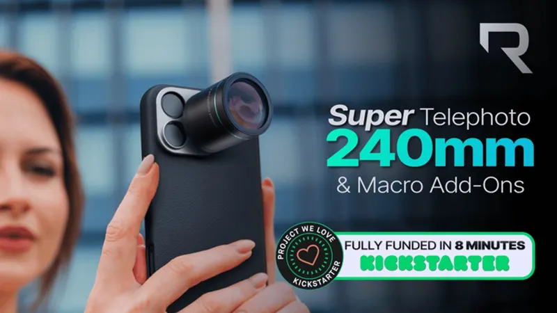 Super Telephoto 240mm — Boost Your Smartphone Reach to 10x