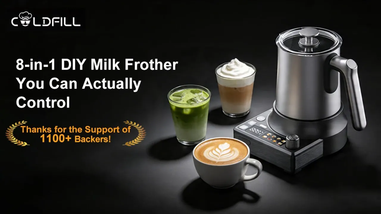 The 8-in-1 DIY Milk Frother You Can Actually Control