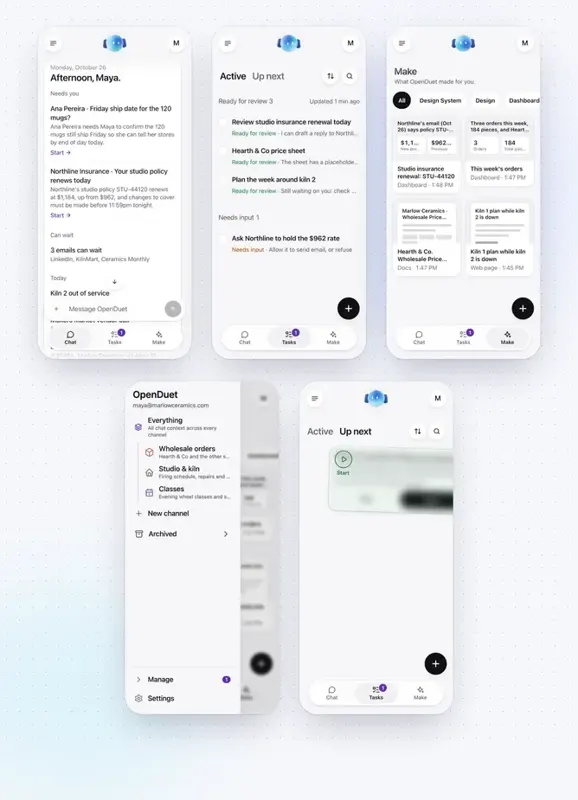 OpenDuet: A Self-Hosted Proactive Personal Agent