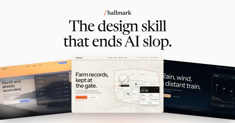 Hallmark: Design Guardrails for Coding Agents
