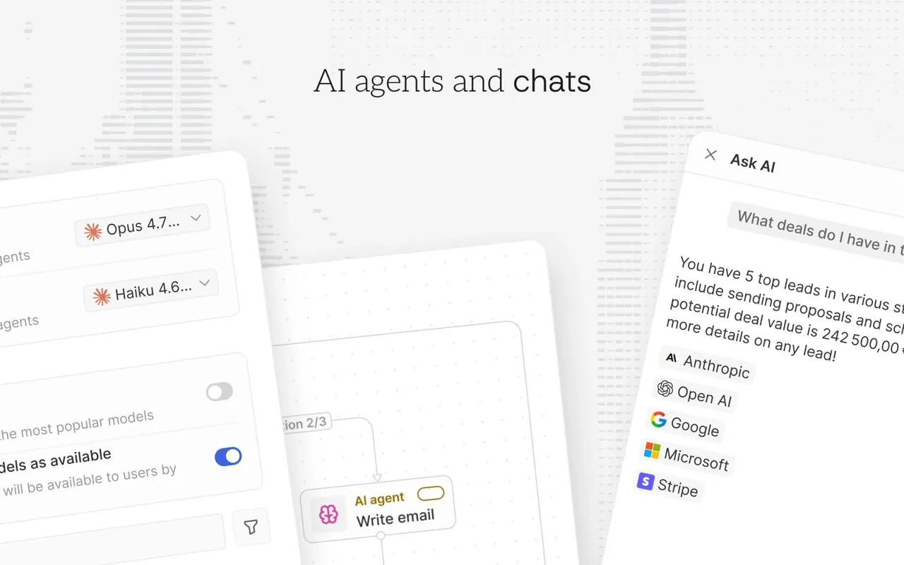 Twenty 内的 AI agent 与聊天界面