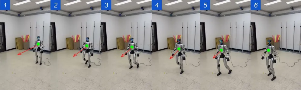 Open-ended generative motion showcase