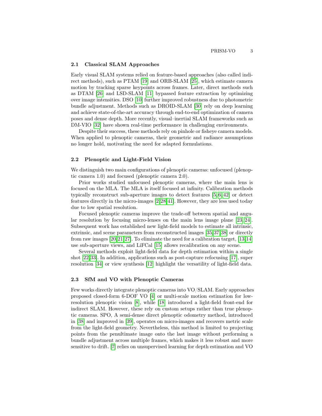 Depth estimation and point selection
