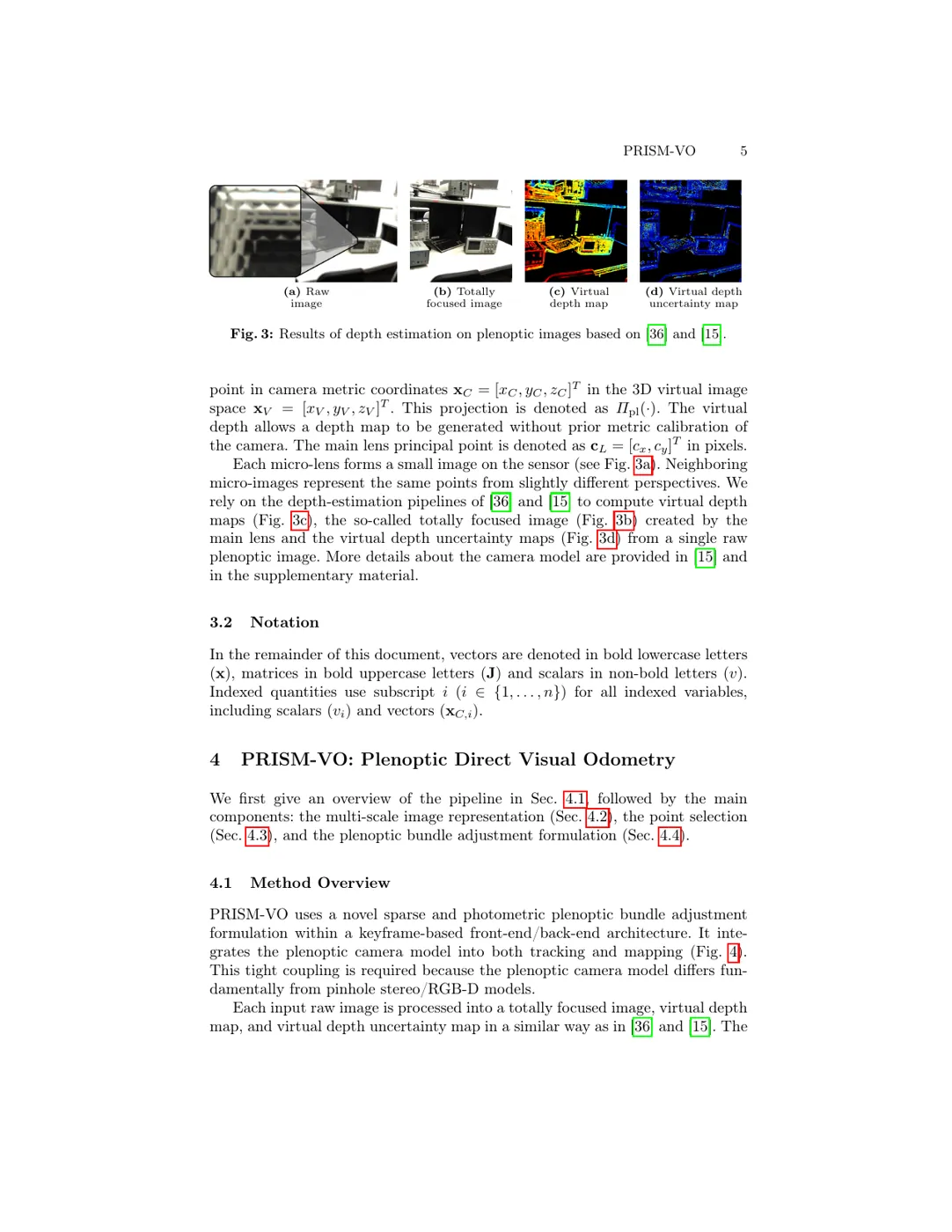 Experimental results and trajectory comparison
