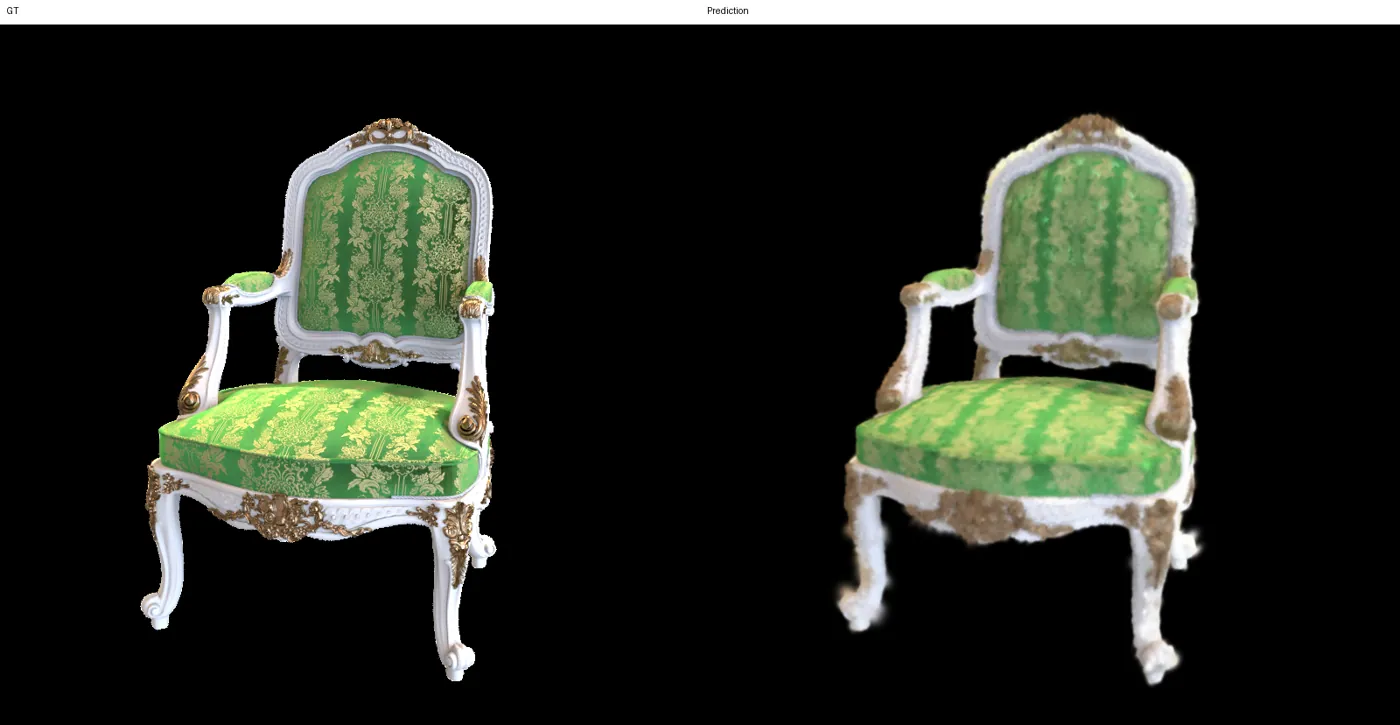 Figure 3: Reconstruction results