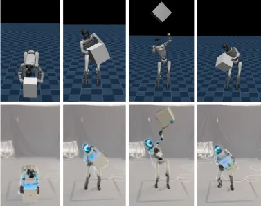 Figure 1. FARO motion optimization and real-world execution