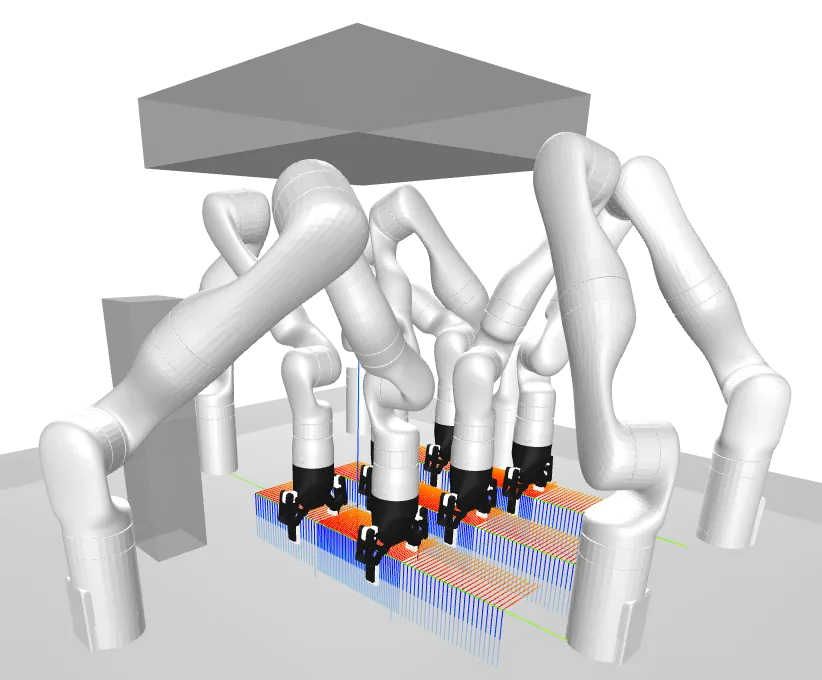 Figure 5: Physical 3-arm experiments