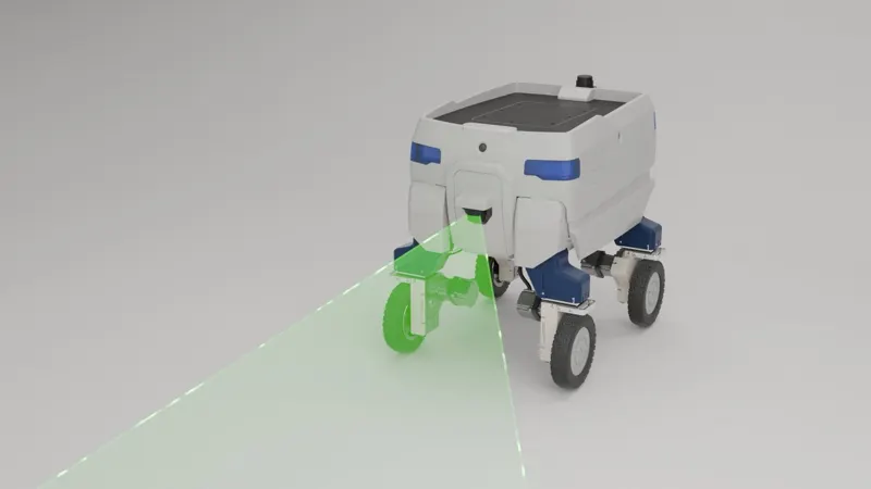 Piezo Sonic Mighty D4S Rough-Terrain Autonomous Inspection Robot