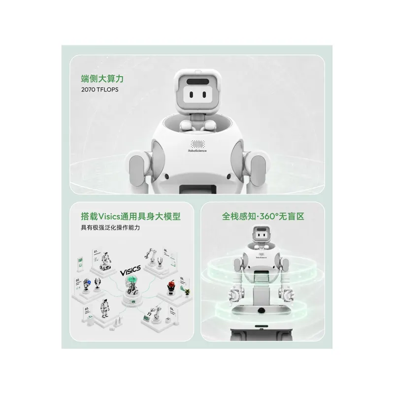 RoboScience REX G1 Wheeled Humanoid-Like Manipulation Robot
