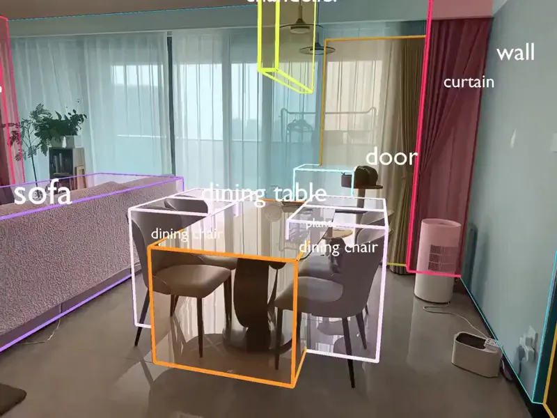 SpatialLM: Labeled 3D Room Layouts from Monocular Phone Video