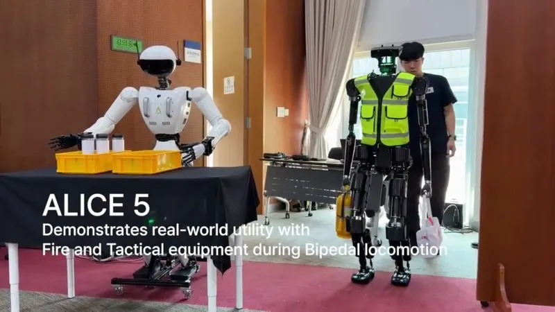 AeiROBOT Full-Size Industrial Humanoid ALICE 5