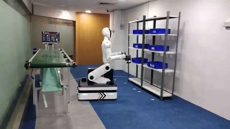 Doozy-V1: A Wheeled Dual-Arm Humanoid for Factory and Warehouse Work