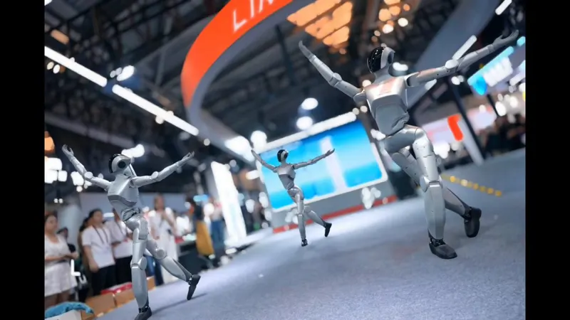 LimX Luna Humanoid Catwalk at WAIC