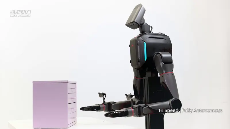 TRON 2 VLA Demo: Autonomous Drawer Opening and Toy Retrieval
