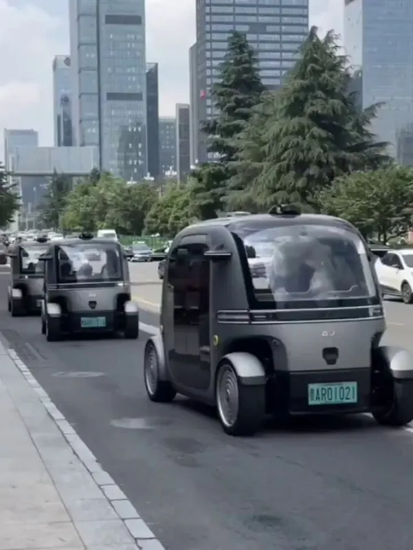 Driverless Bus Fleets Roll Out in China