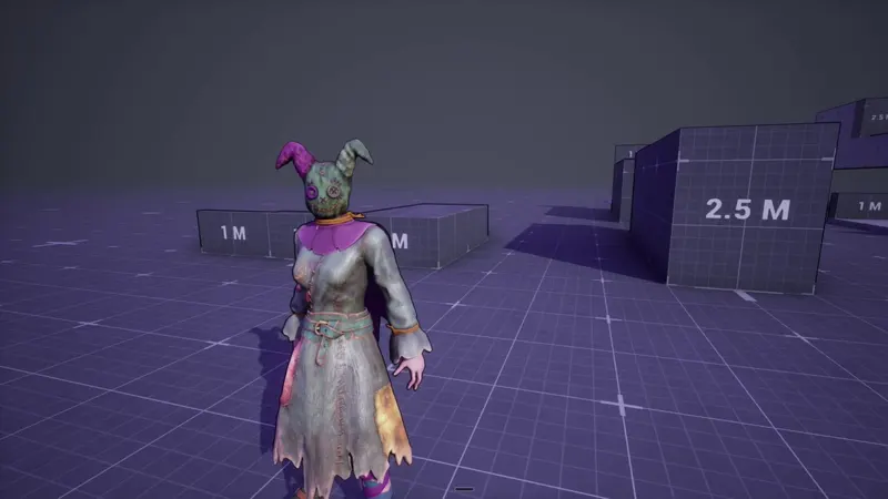 AI-generated clothing + UE 5.8 Chaos Cloth workflow