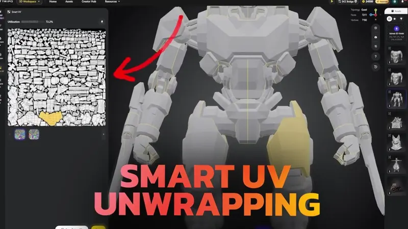 This Week in 3D AI: Auto UVs, 4K Meshes, and GPT-6 Astra Driving Blender
