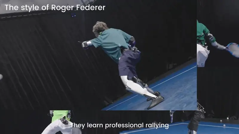AdaPT brings professional tennis styles to humanoids