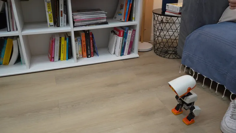 Open Robot Follows Laser Pointer