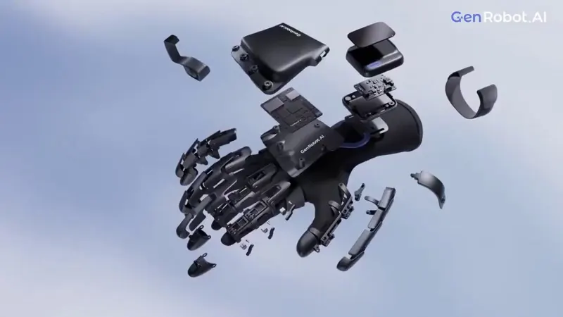GenRobot smart hand demonstrates human-motion capture