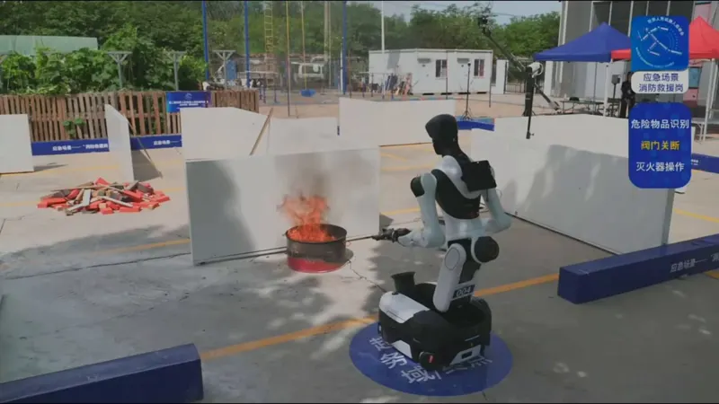 AgiBot humanoid robots compete on real-world industry, home, and public-service tasks