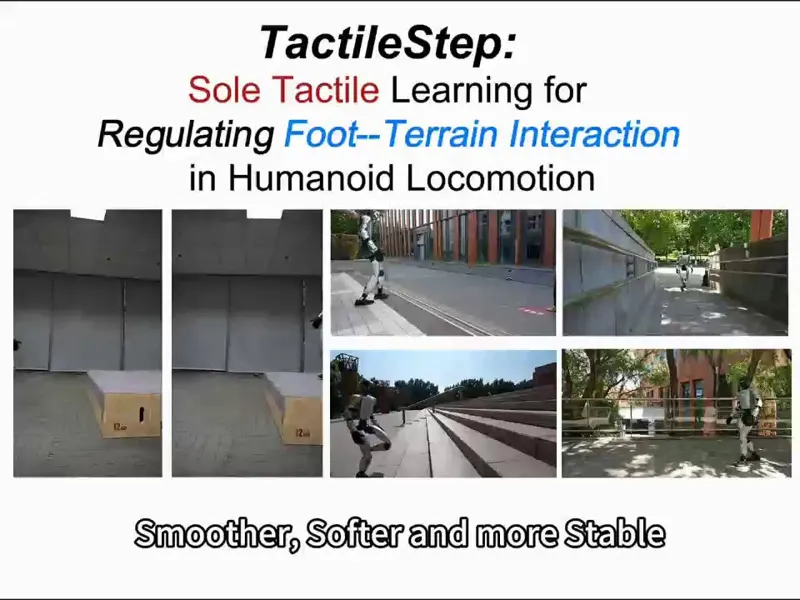 TactileStep 足底触觉步态控制