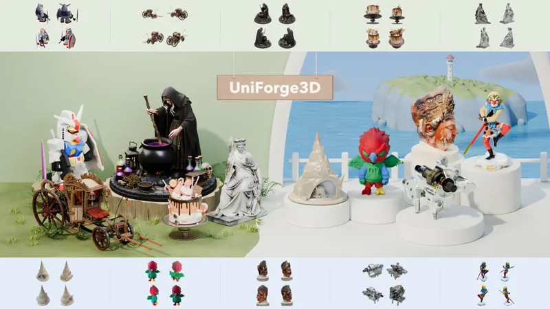 UniForge3D: High-Fidelity 3D Meshes from Sparse Views