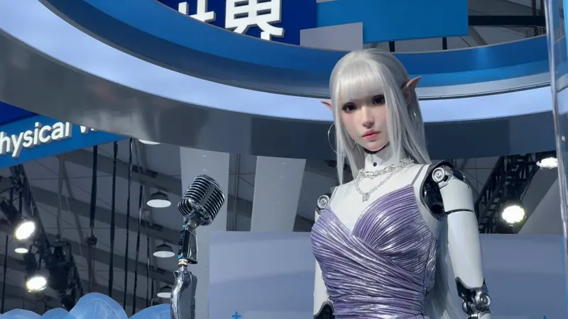 When She Looks Back at You, You Almost Forget She Is a Robot