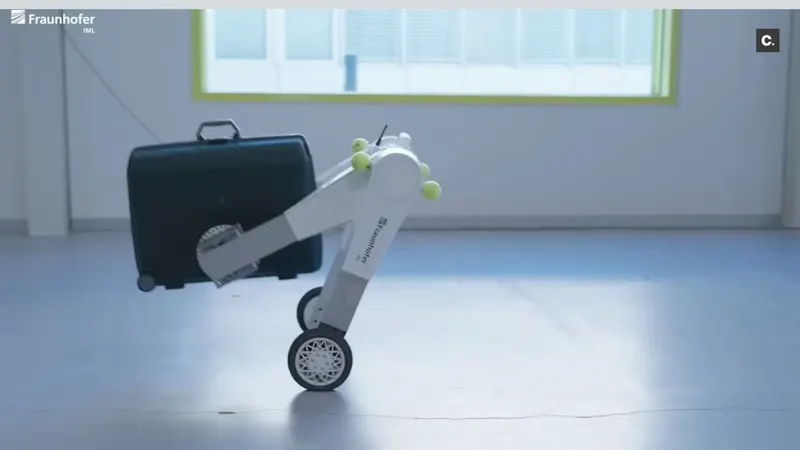 evoBOT: Inverted-Pendulum Logistics Robot