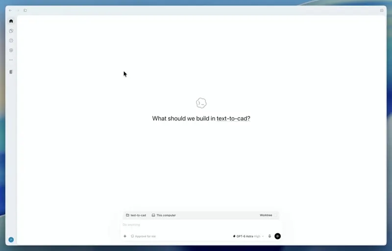 text-to-cad's Codex plugin is live: generate STEP/STL/3MF/GLB from a prompt, DFM-review it, then send straight to Bambu printing or SendCutSend — fully open source, free, and local